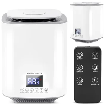 Berdsen 350200 BD-502 Ultrasonic Air Humidifier, White