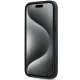 Dkny iPhone 15 / 14 / 13 Case 3D Rubber Repeat Pattern, Black