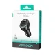 Joyroom JR-CCD04 30W Car Charger with 3 Ports and Display, Black