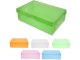Stackable Shoe Storage Boxes, 10 Pack Clear Plastic Organizer, Multicolor