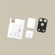 Tech-Protect Camalloy Fit+ Camera Protector for iPhone 17 Pro, Black