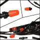 Garden misting irrigation system, 15 m, with adjustable nozzles