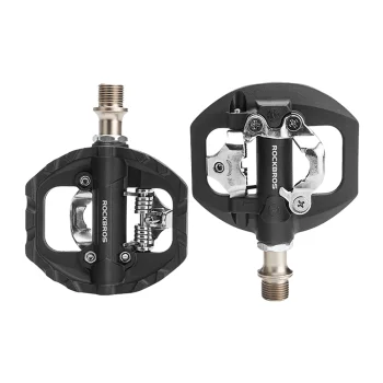Rockbros M108 Double-Sided Bicycle Pedals - Black