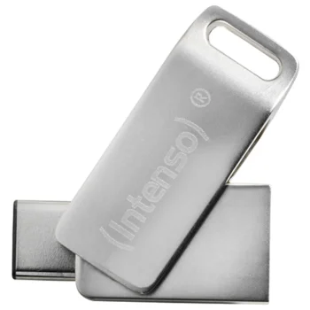 USB Flash Drive Intenso cMobile Line 128GB USB-A / USB-C 3.2 Gen 1 OTG, Silver