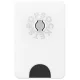 Popsockets PopWallet+ PopGrip PW+ MS G2 MagSafe Wallet Phone Holder and Stand, White and Transparent