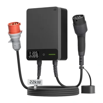 DEPOW Wallbox 22 kW EV Charger, Type 2 with 7 m Cable