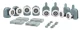 Ruhhy Shower Enclosure Rollers - Set of 8
