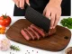 Kitchen Knife Set 6 Pieces: 4 Knives, Kitchen Scissors and Peeler