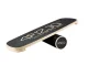 4Fizjo 384 Wooden Balance Board with Roller, Light Brown/Black
