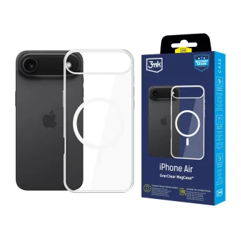 3mk Protection iPhone 17 Air Case EverClear MagCase, Transparent