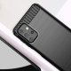 Samsung Galaxy A32 4G (SM-A325F/DS) Carbon Fiber Pattern Brushed TPU Case Cover, Black