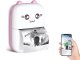 Portable Mini Thermal Printer, Wireless Bluetooth Pocket Printer for Photos & Notes, Pink