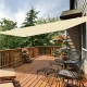 Gardlov Sun Shade Sail 3.6 x 3.6 m, Beige