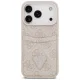 Guess 4G nauble Card Triange case for iPhone 18 Pro / 17 Pro, pink