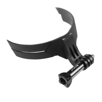 Puluz Helmet Chin Strap Mount for Action Cameras, Black