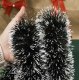 Ruhhy 22310 Christmas Tree Garland, Frosted, 6m, Green/White
