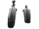 Bicycle Mudguards Front and Rear Set, 2 pcs, Black