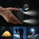Dudao K11 10000mAh Power Bank with Built-in Cables, Black