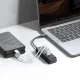 Orico PWC2U-U3 3-Port USB Hub (2x USB-A 3.0, 1x USB-C 3.0), 1m, Black