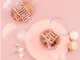 Compact Travel Jewelry Box / Organizer, 9 cm