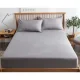 Ruhhy 180x200 cm Cotton Jersey Fitted Sheet, Grey