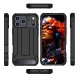 Hybrid Armor Phone Case Cover iPhone 17 Pro Max - Black