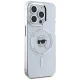 Karl Lagerfeld iPhone 15 Pro Max Case IML Metal Karl Head MagSafe, White