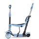 Ricokids Todi 3-Wheel Scooter - Blue & Gray | Kids\' Balance