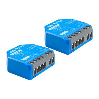 Smart Controller Shelly 1 Gen4 Zigbee Matter 16A 2-Pack