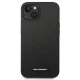 Karl Lagerfeld Silicone Plaque MagSafe Case for iPhone 14 Plus - Black
