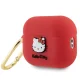 Hello Kitty AirPods Pro 2 Case Silicone 3D Kitty Head, Fuchsia