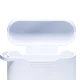 3mk Silicone Earbuds Case for Apple AirPods Pro 3, White