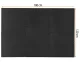 Neo-Sport Puzzle Mat for Yoga Fitness Gym 60x60x1cm, Set of 6 Pcs., Black
