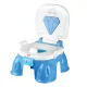 Huanger HE0806 Musical Potty Toilet for Children 36 x 34.5 x 45 cm, Blue