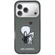 Karl Lagerfeld Karl & Choupette Back MagSafe Phone Case Cover iPhone 17 Pro Max - Black