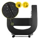 4FIZJO Forearm Gutter Walker with Seat and Wheels