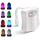 LED Toilet Lamp with Light and Motion Sensor