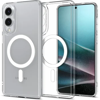 Spigen Ultra Hybrid Mag Case for Samsung Galaxy S25 Edge, Clear