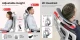 Ergonomic Office Chair with Headrest and Lumbar Support, Black