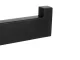 Toilet Paper Holder, Self-Adhesive Wall Mount No Drilling, 14 x 8.5 x 5 cm, Matte Black