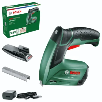 Cordless Stapler Bosch PTK 3.6 LI, 3.6V 1.5Ah