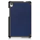 Lenovo Tab M8 (2nd Gen) Tri-fold Stand Leather Case Cover, Blue