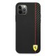 Ferrari On Track Carbon Stripe Case for iPhone 12 Pro Max Black