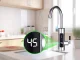 Electric Water Heater Kitchen Faucet LCD 3KW