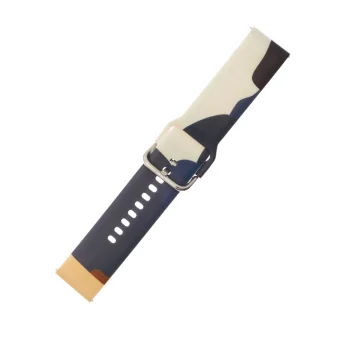Camo Silicone Strap for Samsung Galaxy Watch 45/46/47mm (Pattern 13)