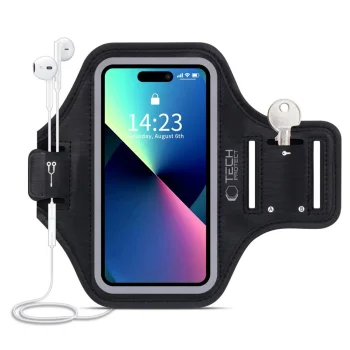 Tech-Protect M4 Sports Armband Case - Black