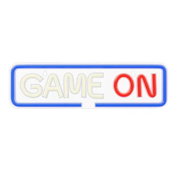 Forever Light GAME ON LED Neon Sign, Multicolor
