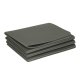 Foldable Yoga Fitness Exercise Mat with Carrying Bag, 183x61x0,4 cm, Grey