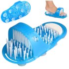 Bathroom Shower Spa Foot Massage Slippers with Scrubber, 1 pcs.