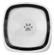 Floating No-Spill Pet Bowl, 1 L, White/Grey